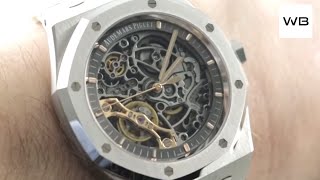 Audemars Piguet Royal Oak Double Balance Wheel Openworked 15407ST.OO.1220ST.01 Review