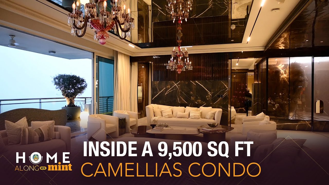 DLF Camellias: Как спроектировать роскошную квартиру площадью 9500 кв. футов (полный обзор дома)