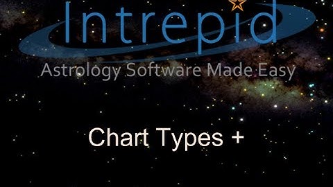 9 - Chart Types - Intrepid Astrology Software