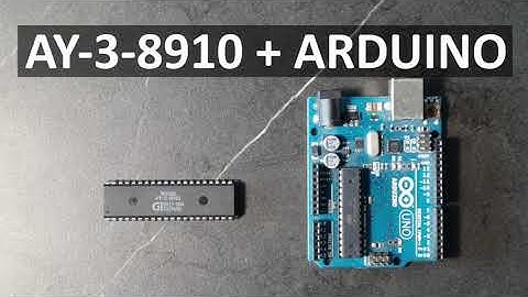 Using an AY-3-8910 programmable sound generator with an Arduino