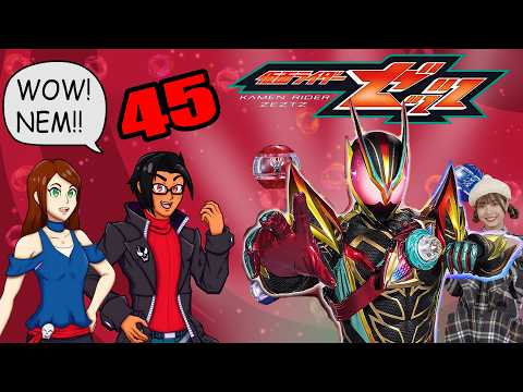 Watching Kamen Rider ZEZTZ ep.45 with everyone!