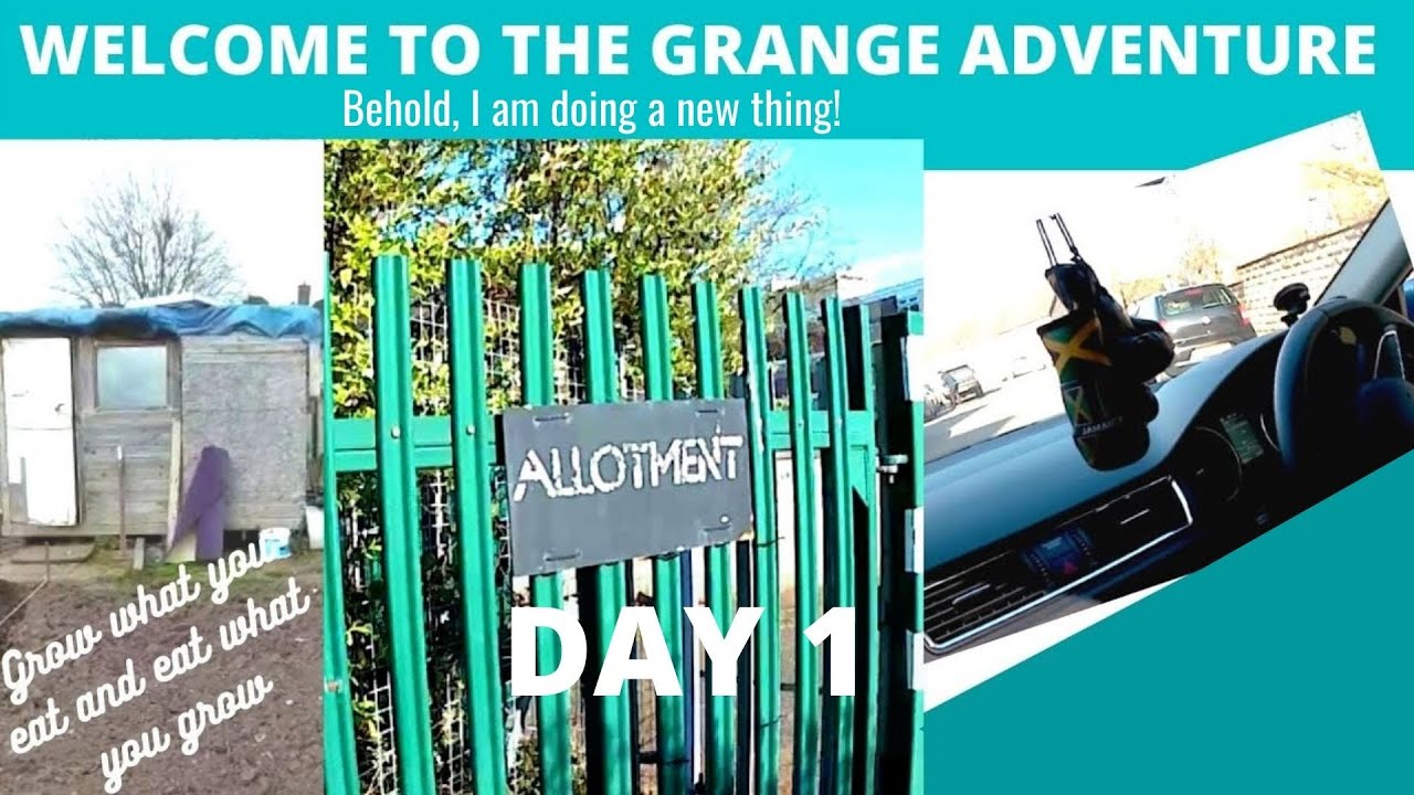 ALLOTMENT | ORGANIC FARMING |EAT WHAT YOU GROW, GROW WHAT YOU EAT | DAY 1 | #9| THE GRANGE ADVENTURE