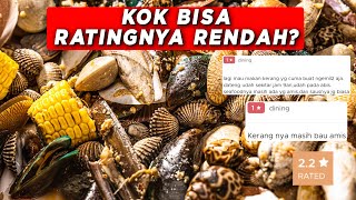 RESTO SEAFOOD RATINGNYA RENDAH, EMANGNYA BENERAN AMIS?? - SAD FOOD Eps.4