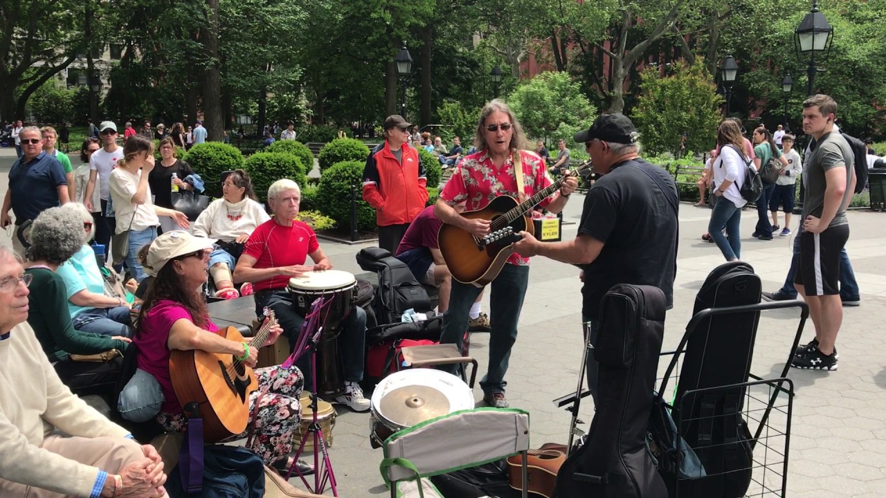 Musicians in Washington Square Park - YouTube