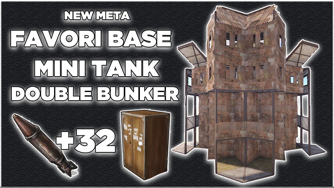 Rust / Solo - Duo / Favori Mini Tank V1 / Multi TC / New Meta / 2023 ...