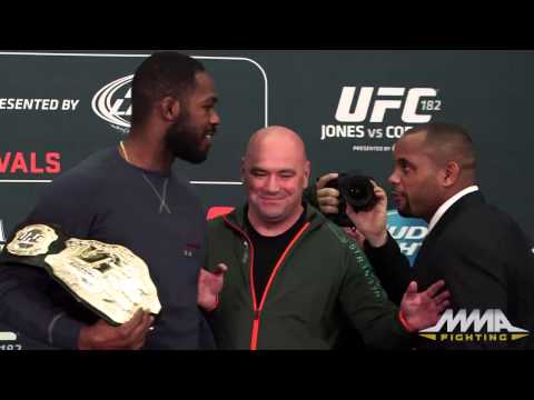 UFC 182 Staredown: