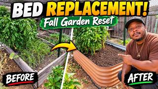 Replacing My Old Raised Bed | Fall Garden Reset with Vego Garden