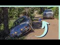 CAR ON THE EDGE! (RETURNING THE TOWING FAVOR) || RV LIVING