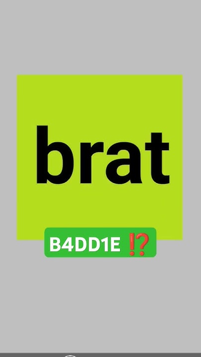 B4DD1E #shorts - YouTube
