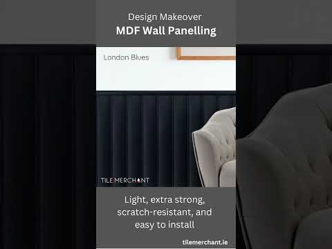 Video: MDF zidni paneli savršeno su rješenje za dizajn interijera
