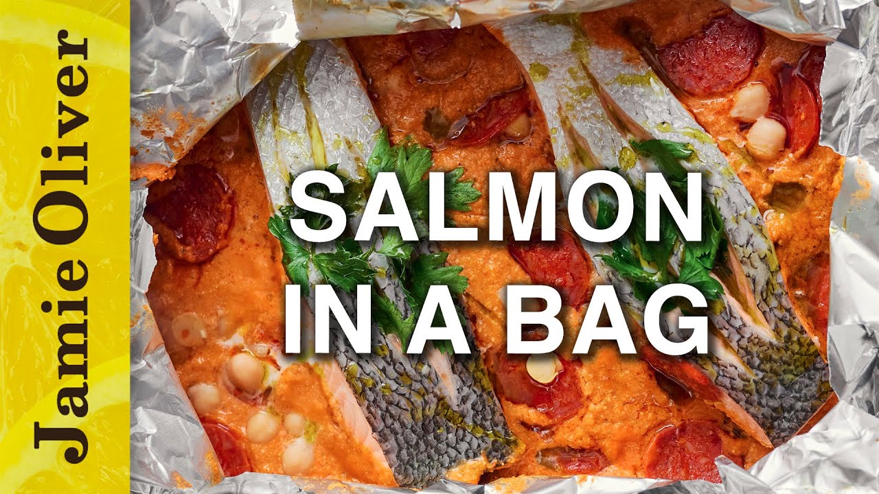 Salmon in a Bag Jamie Oliver ONE
