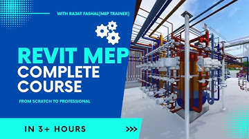 Revit MEP Full Complete Course for Beginners | Mechanical, Electrical, Plumbing in one video