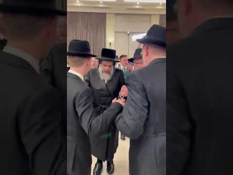 R Chaim Meir Hager Son Of The Viznitzer Rebbe Dances At A Wedding Adar I 5784