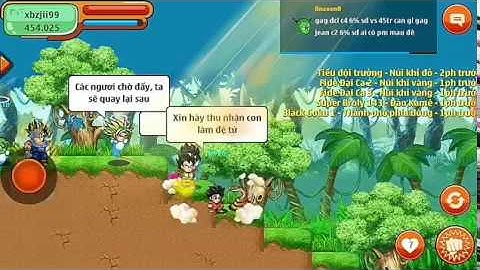 Ngọc rồng online sv7 - Liên khúc săn đệ tử xem là phê