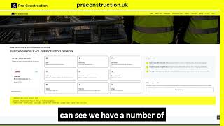Pre-Construction Intro Video