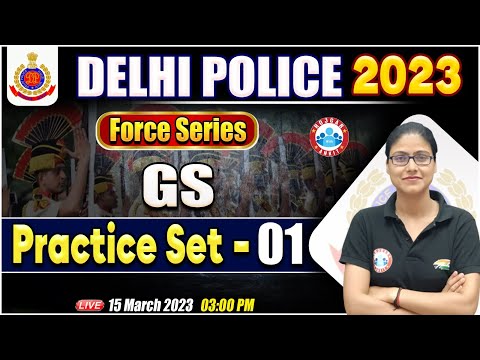 Delhi Police Constable GS Class 2023 | Delhi Police GS Questions Practice Set 01 | GS BY Gargi Mam