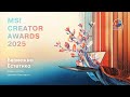 Анонс Creator Awards 2025 | MSI