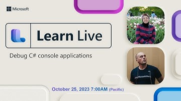 Learn Live - Debug C# console applications