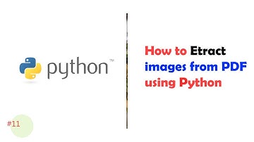 Python : Extracting images from PDF files