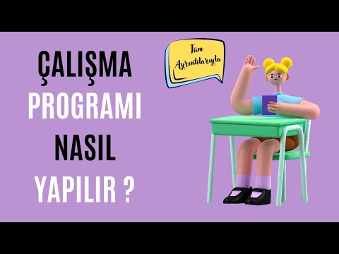 Çalışma Programı Nasıl Yapılır ?  YKS / KPSS / LGS