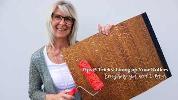 How to Use Pattern Art Rollers