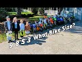 What's the right bike size for your kids? Explained in depth