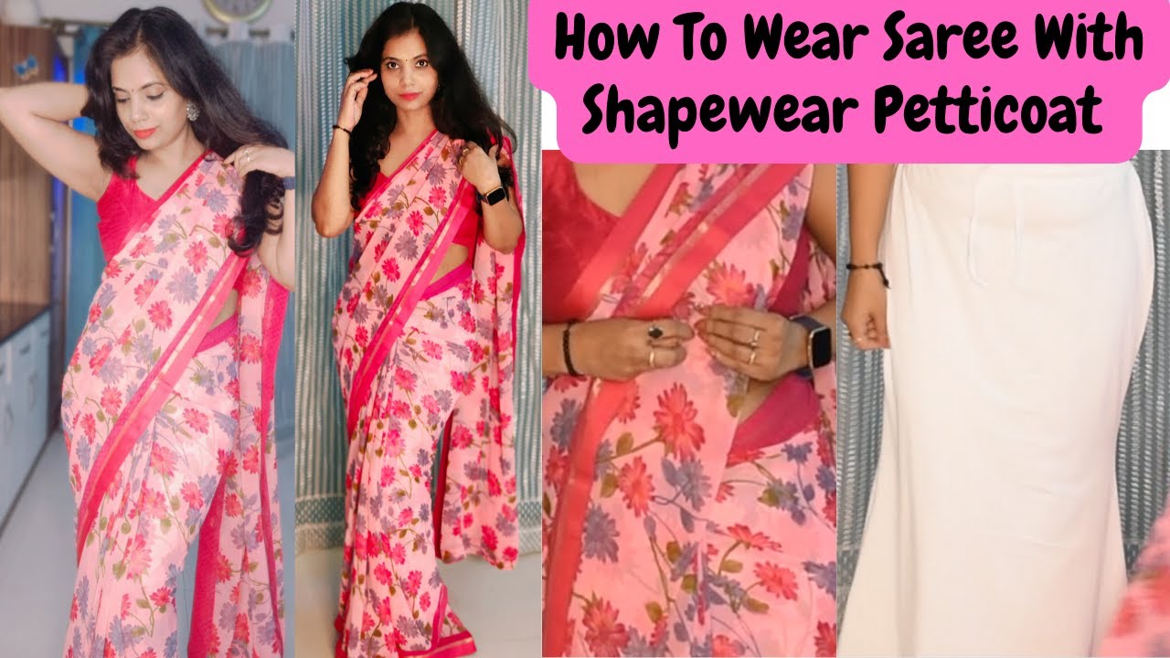 Neetu Singh on LinkedIn: How to wear saree with shapewear, saree shapewear