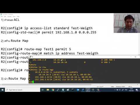 วีดีโอ: น้ำหนักเริ่มต้นใน BGP คืออะไร?