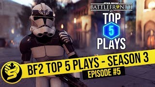 4 tank kills with 1 trooper, 11-man multi kills & more - Battlefront 2 TOP 5 PLAYS S03 E05