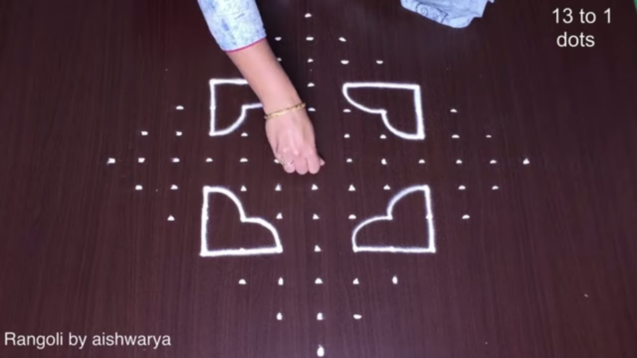 Maghi Celebration Rangoli Designs