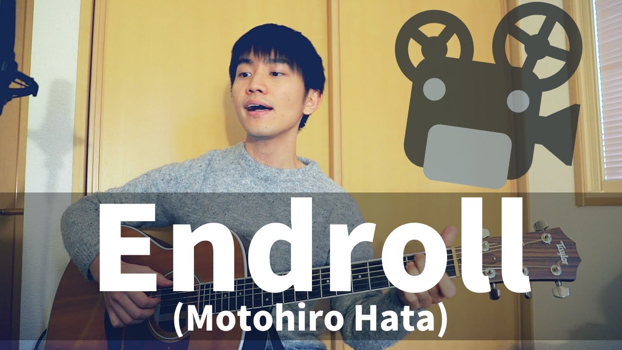 Endroll Motohiro Hata Cover Japanese Pop Music Youtube
