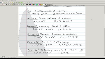 Lecture11-Part1: Infinite Dimensional Vector Spaces and Applications