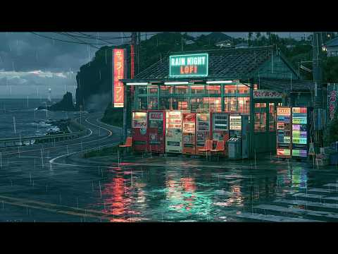 The Last Light Before Home 🌧️ Rain Night Lofi for Study & Relaxation
