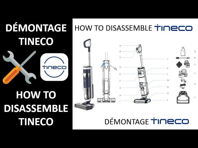 Tineco Floor One S5 disassembly cleaning diagram