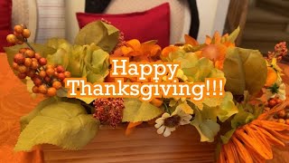 Happy Thanksgiving everyone!!!
