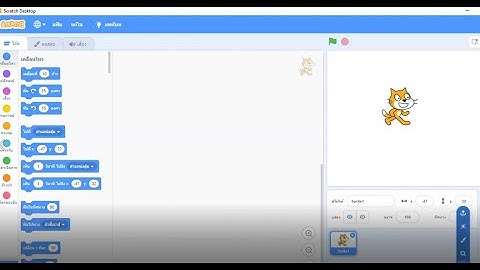 โปรแกรม scratch เบื้องต้น ชั้นประถมศึกษาปีที่ 1-3