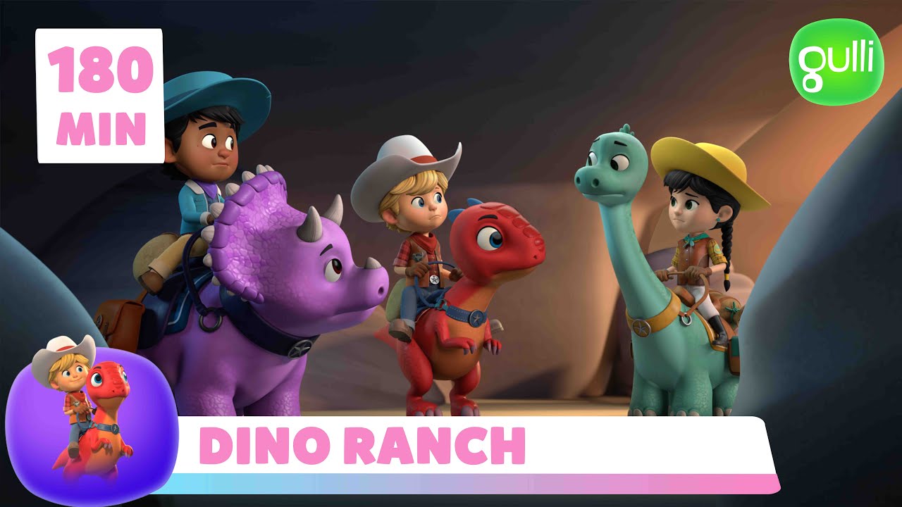 DINO RANCH ✨​ 3 HEURES de BALLADE avec les DINOS 🦖🌿 (Compilation d'épisodes en entier)