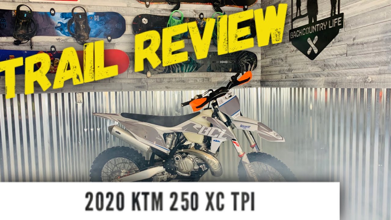 2020 KTM 250 XC TPI Review (On the trail review)