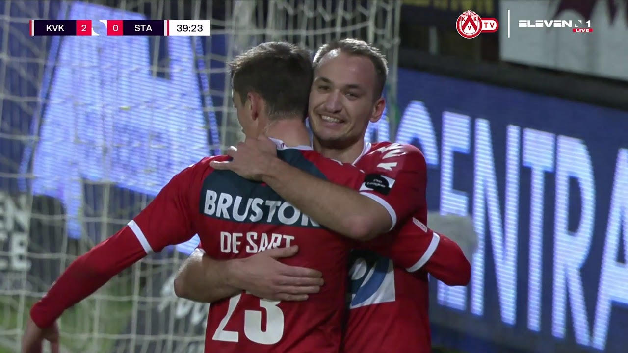 Speeldag 18 KV Kortrijk Standard de Liège 21 YouTube