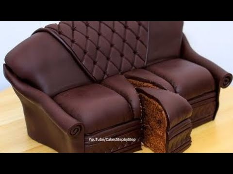 Chocolate Sofa Cake by Cakes StepbyStep | Debin