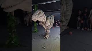 Zefa dikejar Dinosaurus T-Rex