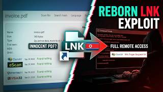 From Pdf Invoice To full Remote Access Computer - LNK Exploit Reborn