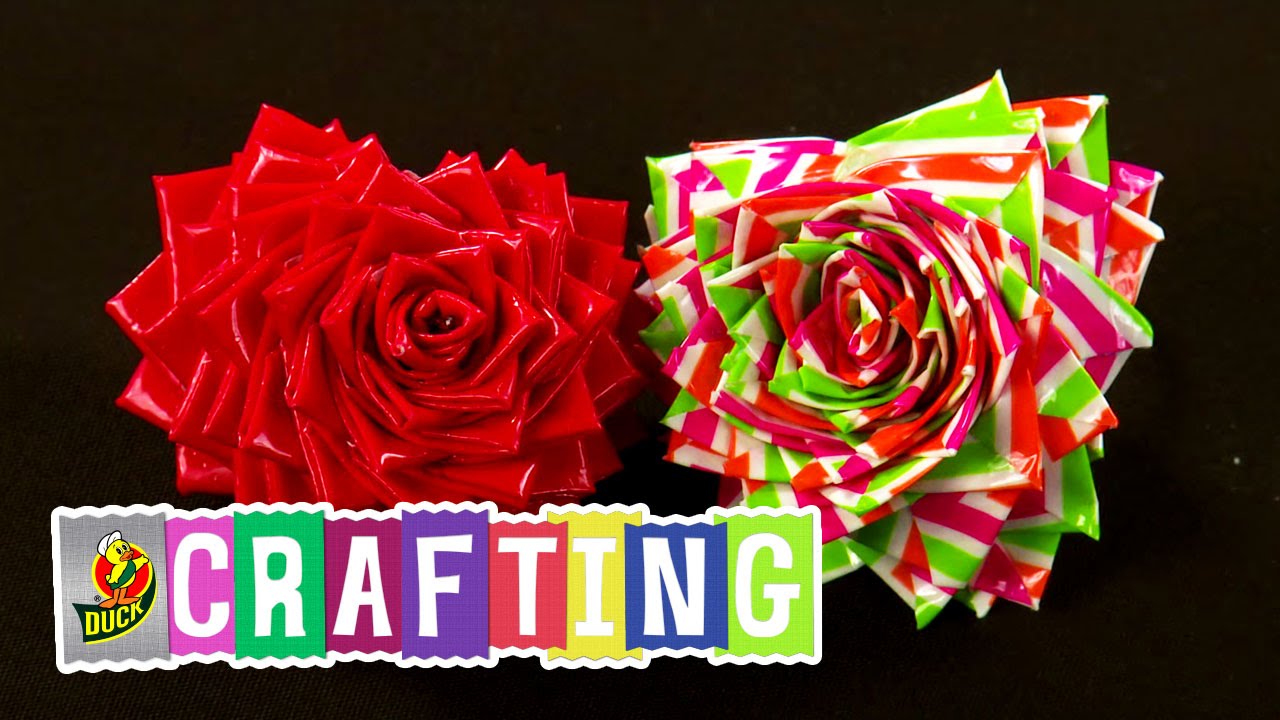How to Craft a Duct Tape Heart Shaped Ring YouTube