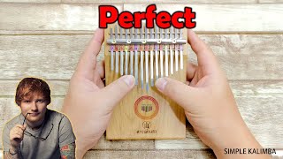 Perfect - ED SHEERAN (2nd Version) ||•Kalimba Easy Tutorial•||