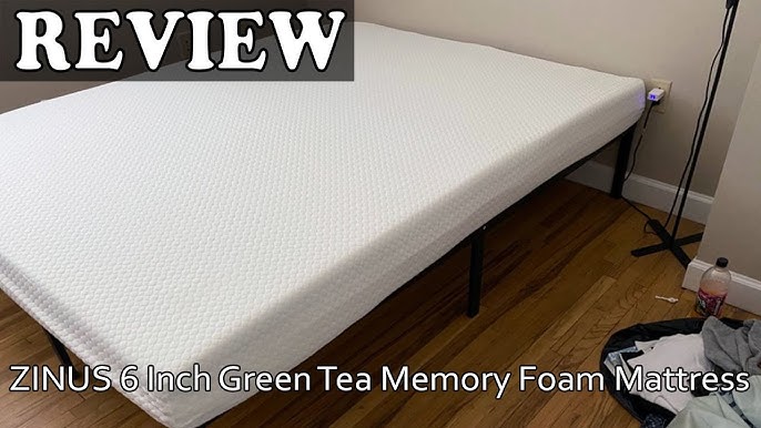 Zinus 6 Inch Green Tea Memory Foam Mattress Review: Ultimate Comfort Unveiled
