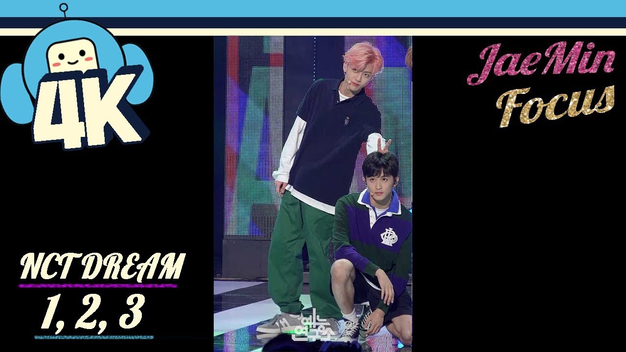 [4K & Focus Cam] NCT DREAM - 1,2,3 (Jaemin Focus)  @Show! Music Core 20180908