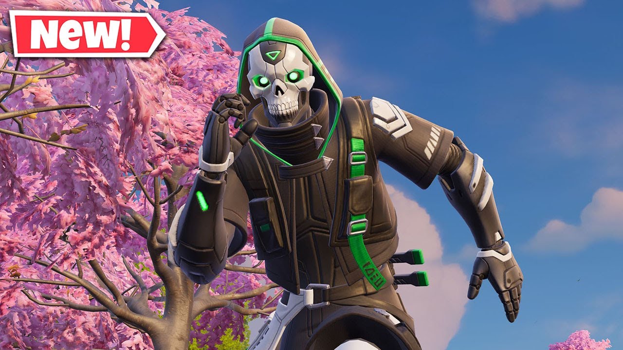 NEW SKULLDROID Skin Gameplay In Fortnite!