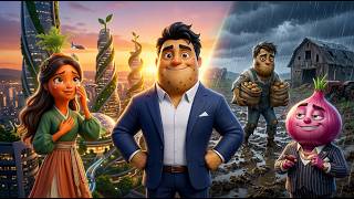 Gareeb Aloo Bana Shehar Sa Sab Se ameer Adami |Hindi Story | #Kissa Nova#vegetables stories