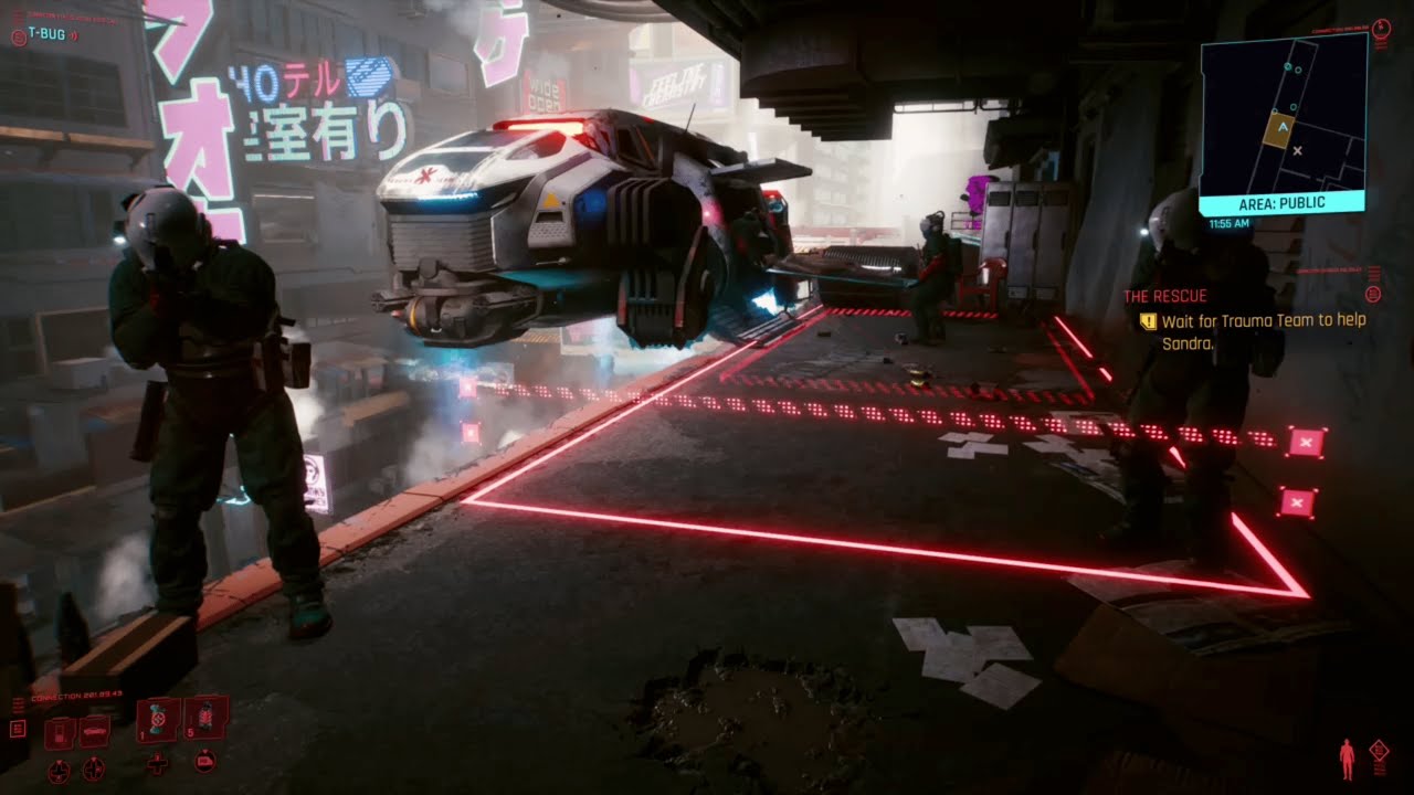 Прохождение миссии Спасение в Cyberpunk 2077