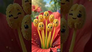 parts of flower #cartoon #animation #science #funny #love #trending #food #travel #flowers